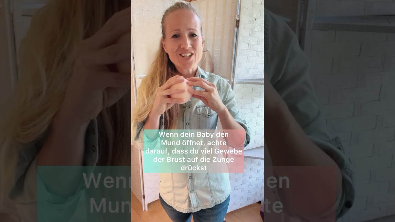 Wunde Brustwarzen, Schmerzen beim Stillen - die richtige Technik beim Stillen