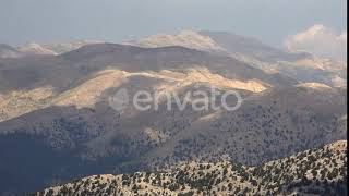 Cloud Shadows on Sparse Arid and Barren Mountain Slope | Stock Footage - Envato elements