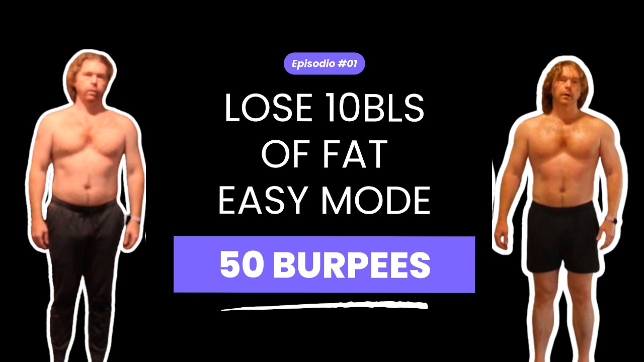 Lose 10 lbs of fat in 30 days 50 burpees a day