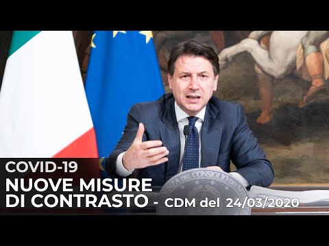 Consiglio dei Ministri n. 38, conferenza stampa del Presidente Conte