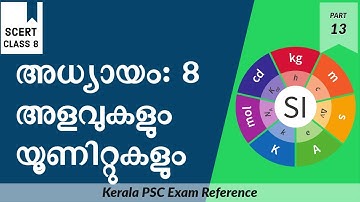 SCERT Class 8 Basic Science | Chapter 8 | Kerala PSC Exam Reference | Video Part 13