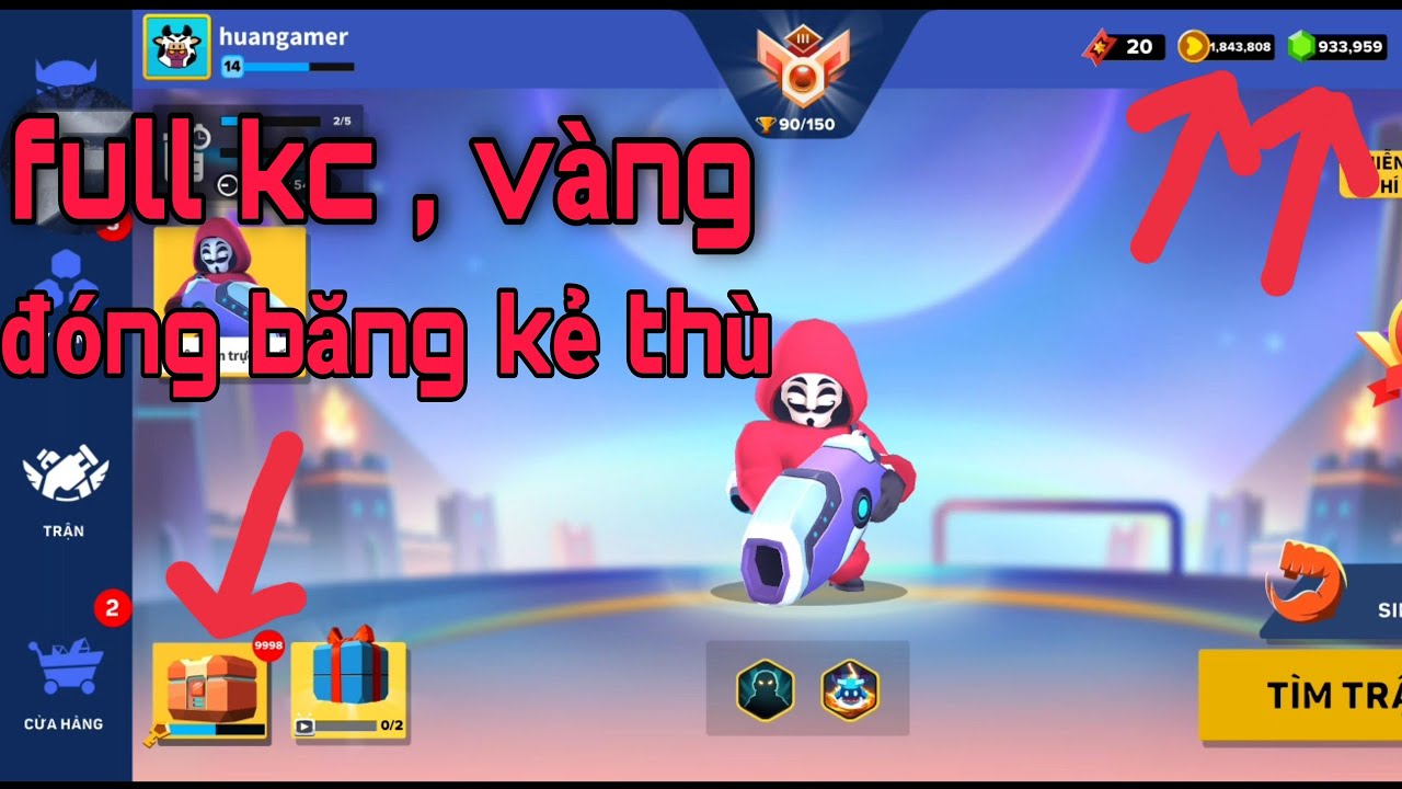 hướng dẫn hack kim cương , vàng , đóng băng kẻ thù game heroes strike  offline - 10s.vn