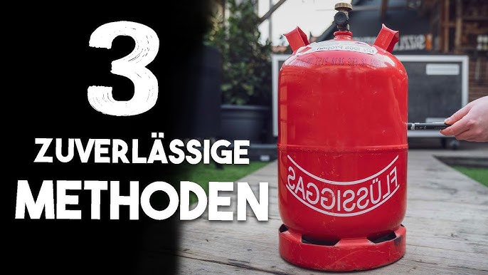 Gasstand-Anzeiger für alle üblichen Gasflaschen (Gas Level