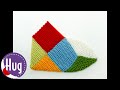DIY｜パッチワークのスリッパ｜かぎ針編みで簡単ハンドメイド