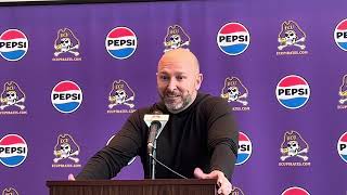 Pirates Defensive Coordinator Blake Harrell ahead of Tulsa
