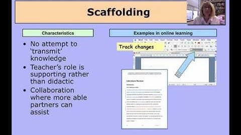 Authentic learning 8: SCAFFOLDING