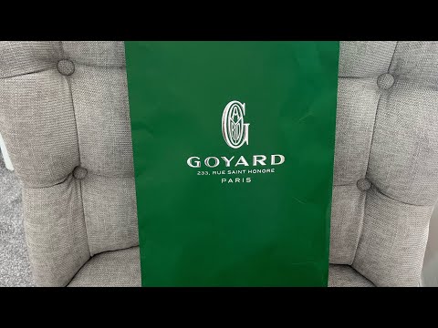 GOYARD ST. LOUIS TOTE PM  unboxing, first impressions, mod shots, distance  sale experience 