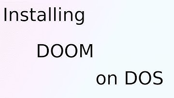 Installing Final Doom on DOS PART 1/2 [50fps][1080p]