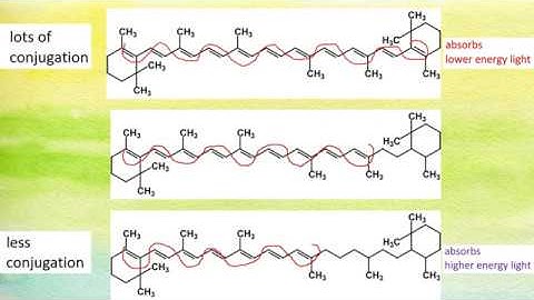 Conjugation in Dyes and Energy Absorbed