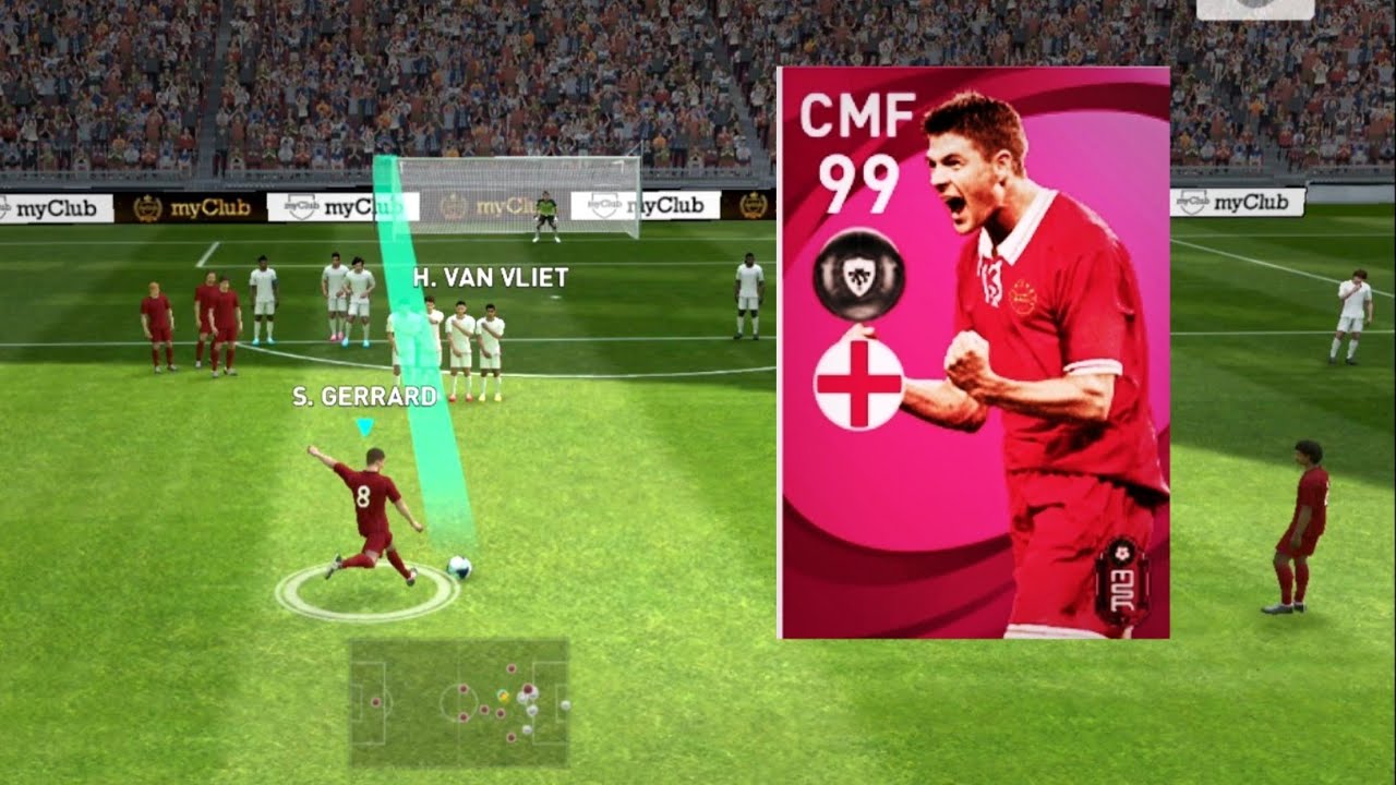S. GERRARD = OVERPOWERED 💥🔥 PES 2021 MOBILE WHATSAPP STATUS  