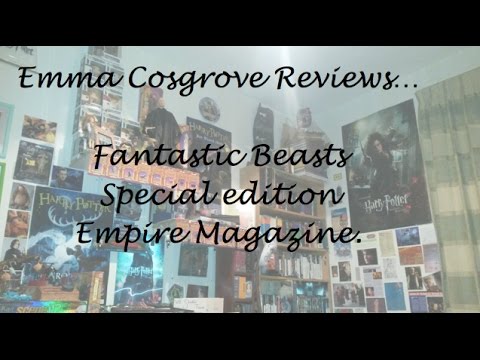 emma cosgrove reviews fantastic beasts empire magazine limited edition