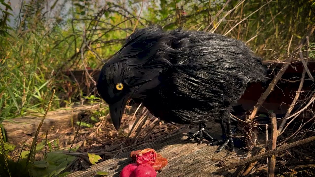 Pneumatic Pecking Crow Prop