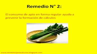 remedios naturales para calculos en el rinon