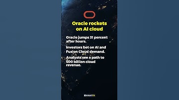 Oracle rockets on AI cloud