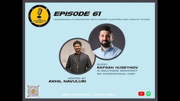 The Tech’o’Space Podcast Ep 61 – Unleashing AI Innovation with Power Platform and Copilot Studio