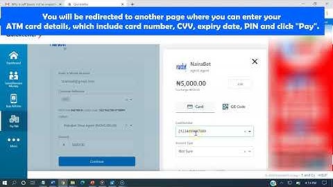 How to fund using Quickteller | Nairabet Online | Nairabet Shops