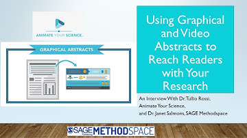 Using Graphical and Video Abstracts- J. Salmons and T Rossi Interview