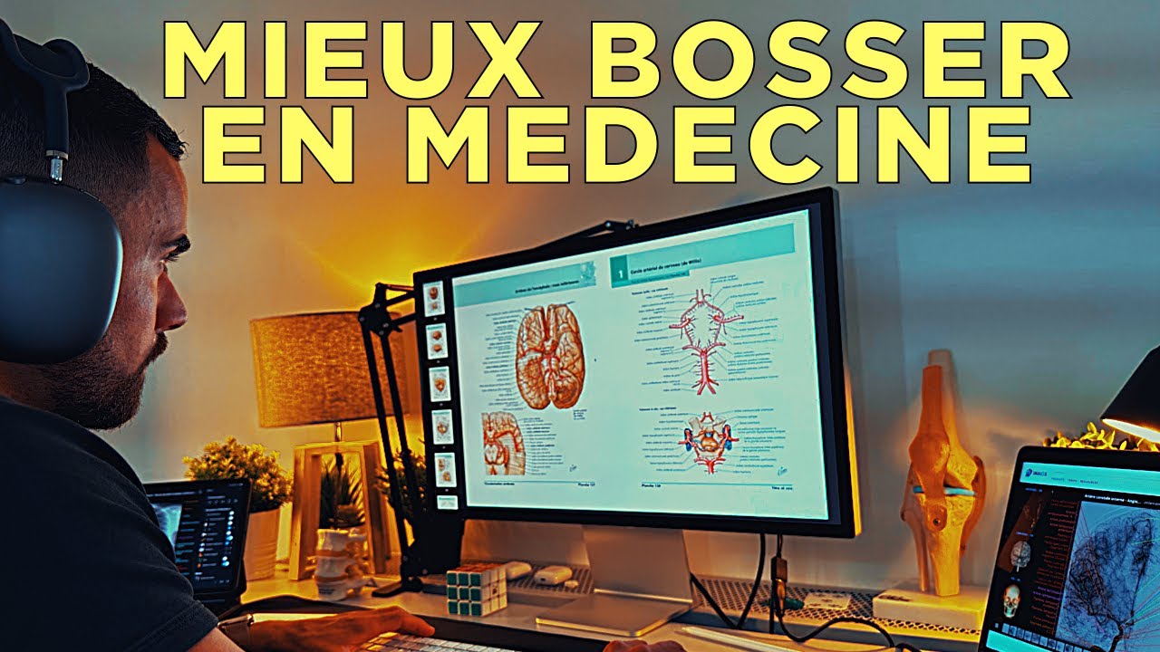 Médecine | Travaille MOINS mais MIEUX !! (ma méthode)