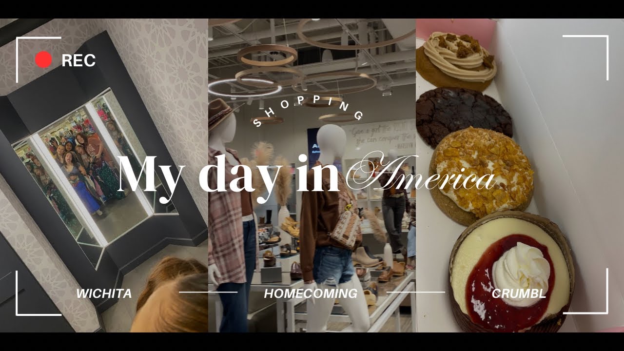 Мой день в Америке✨🇺🇸 Homecoming, shopping и все самое интересное!