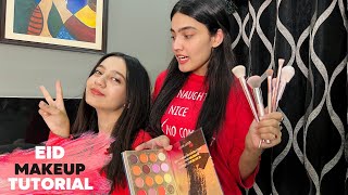 MODEL RABIA K NAKHRY  😅🤣 | Makeup tutorial for Eid 🌸 | Sistrology