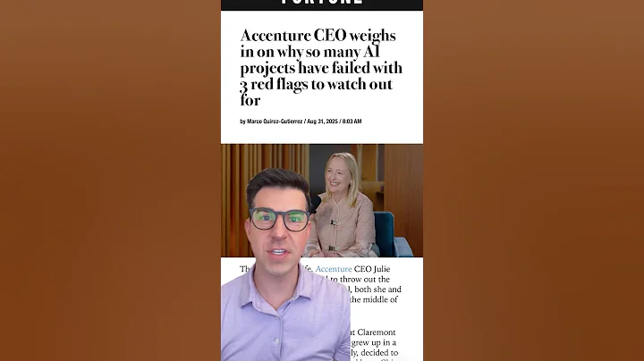 Why most AI projects fail (hint: its not the technology) #shorts