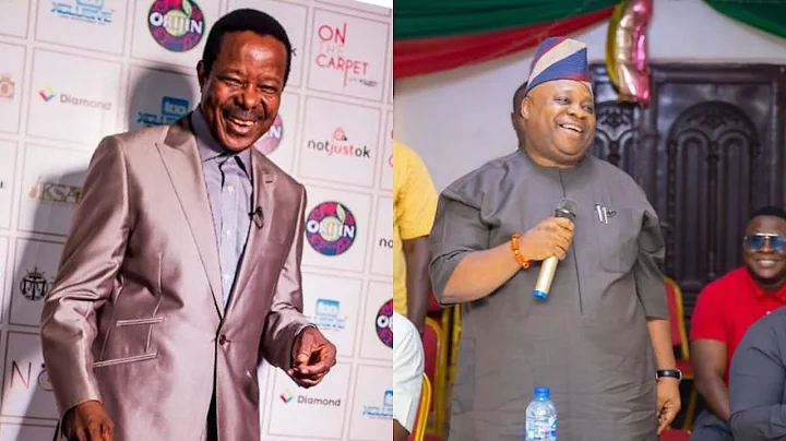 GOV ADEMOLA ADELEKE SCATTERED THE DANCE FLOOR AS KING SUNNY ADE GAVE HIM SPECIAL SONG AT AN EVENT