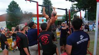 Doug Holmberg, World&#39;s Strongest 65 yr old, 28.75+ Pull-ups, 2017 MN State Fair Record (for my age)