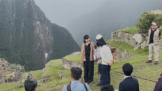 Japan's princess Kako visits Peru's Machu Picchu | AFP