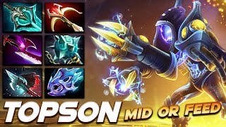 : Topson Arc Warden - Mid Or Feed - Dota 2 Pro Gameplay [Watch & Learn]