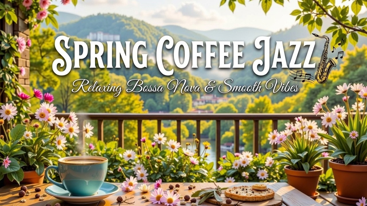 Утренний кофе-джаз ~ Счастливая босса-нова ~ Весенний джаз для солнечного утра