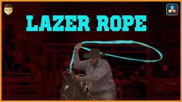 Make a Laser Rope DaVinci Resolve