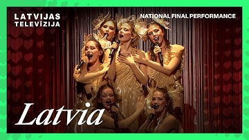 Tautumeitas - Bur Man Laimi | Latvia 🇱🇻 | National Final Performance| #Eurovision2025