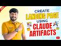 Create Landing Page Using  Claude Artifacts - By Tech Classroom | Prof. Ravi Patel.