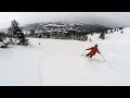 Skiing the vail pass backcountry