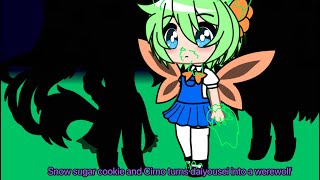 Snow sugar cookie and Cirno turns daiyousei into a werewolf || TouHou