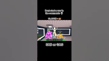 SAB Or GAG Roblox Growagarden Stealabrainrot SpyderSammy 
