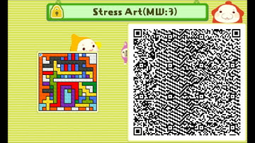 Pushmo: Stress Art Custom Level 3 QR Code