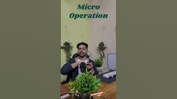 Microoperation || Computer Organization and Architecture #computerorganization