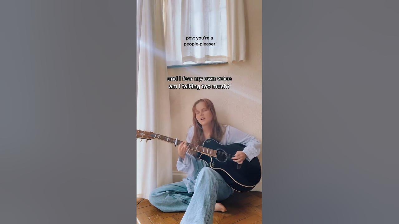 Pov: you’re a people-pleaser #originalsong #singing #songwriter #music