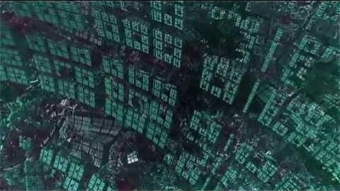 Green 3D Fractal - Mandelbulber