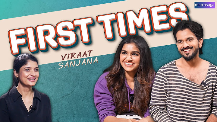 "First Times" With Viraat & Sanjana Anand | Royal | MetroSaga