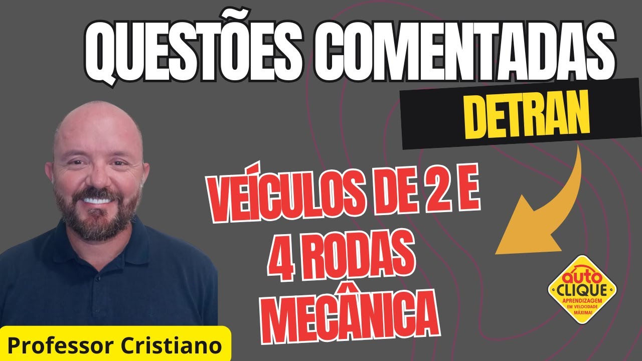 PROVA DETRAN COMENTADA MECÂNICA VEÍCULOS  - PASSAR DE PRIMEIRA - #provadetran #simuladodetran2025