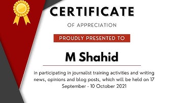 Watch out creation of Appreciation Certificate while using Canva app tools and features