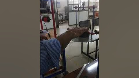 Longitudinal vibration of spring mass system