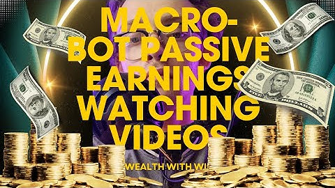 automated BOT earns for you while you sleep by watching videos- make money from your phone