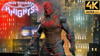 Gotham Knights - Red Hood Free Roam Gameplay (4K)