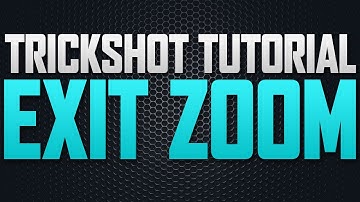 Black Ops 2 Trickshot Tutorial - Exit Zoom