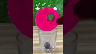 Foam Plate vs Glass Crushing Experiment#shorts #youtubeshorts #viral #trending #glasscrush