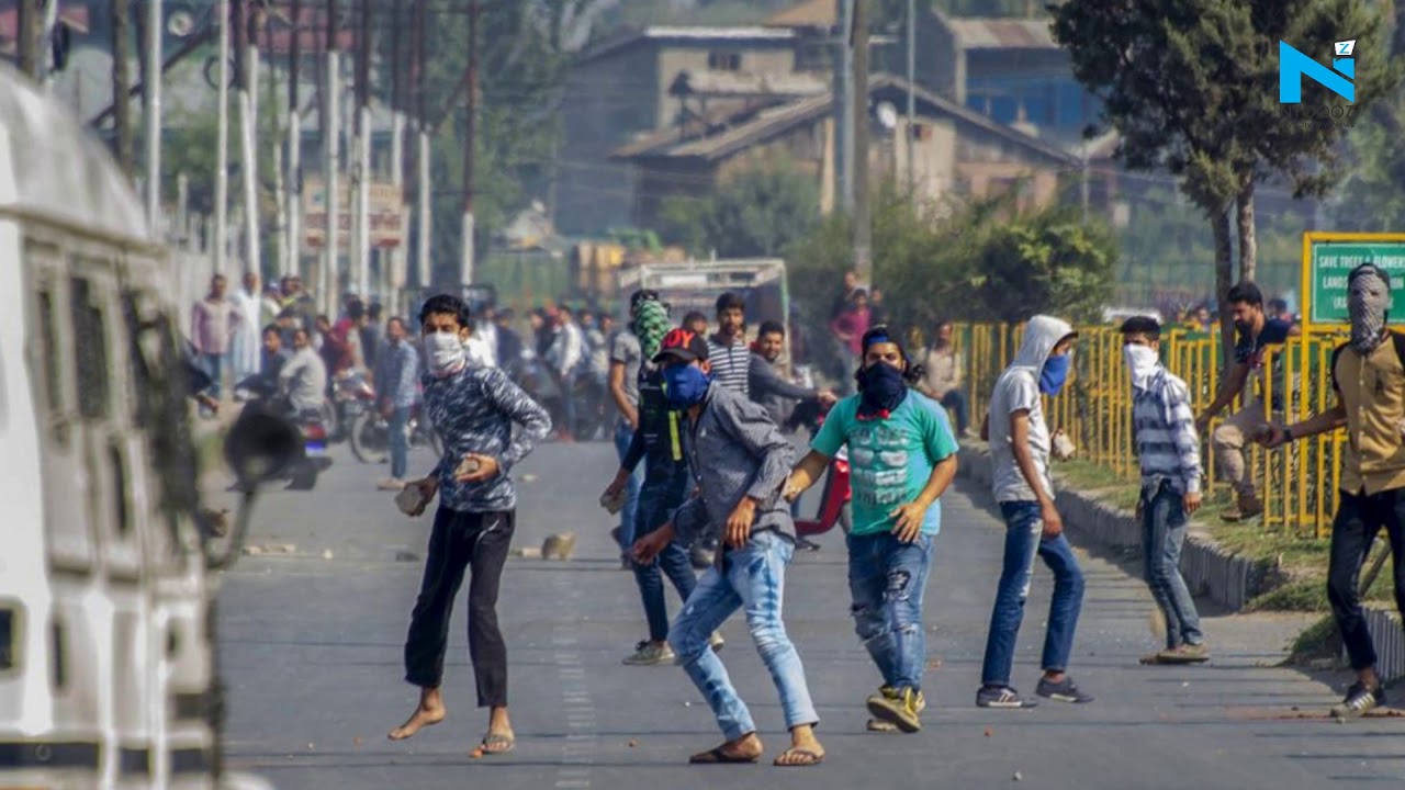 english news today live Tear gas and pellet guns employed to deal with thousands of protesters on Friday