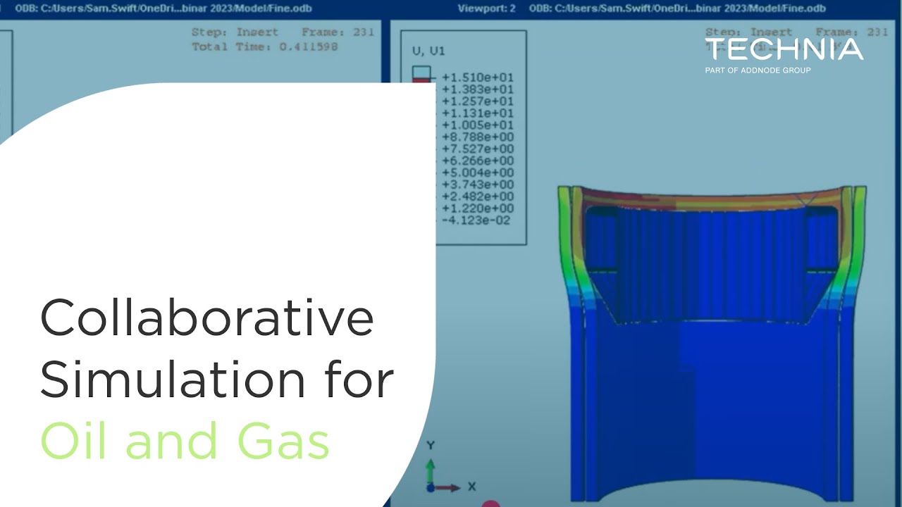 Collaborative Simulation for Oil and Gas - YouTube